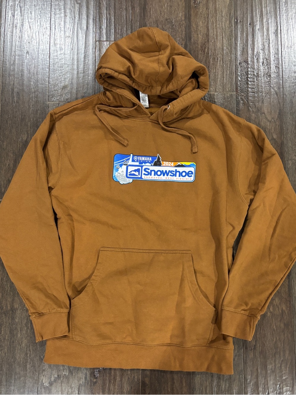 GNCC Snowshoe Brown Men's Hoodie Sweatshirt Medium